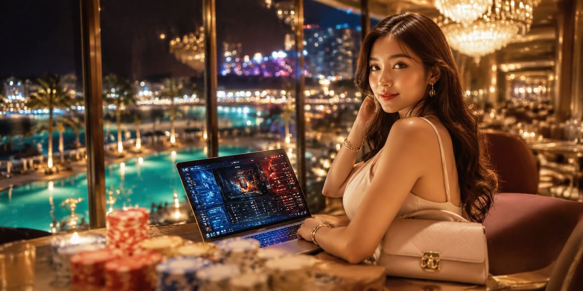 Quán cà phê Mũi Né minh họa người dùng theo dõi esports và giải trí mobile